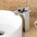 FeN Hot And Cold Taps，Basin Brass Faucet，Bathroom Waterfall Tap，Hotel Creative Slotted Mixer Taps - B07FQ6W5JC